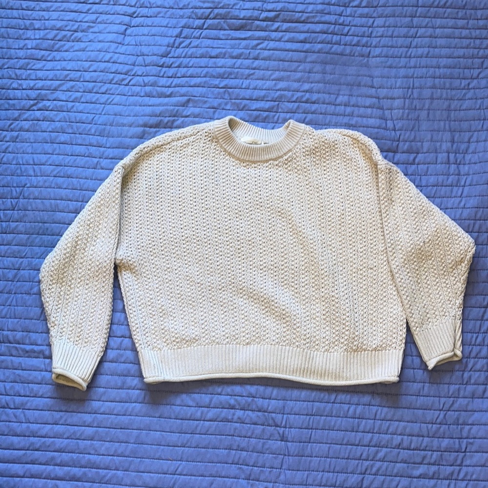 Cropped sweater